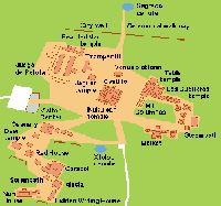 Mapa arelu Chichen Itza 